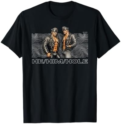 Tom of Finland Easy Rider T Shirt (Gay, Leather Pants, Motorcycle